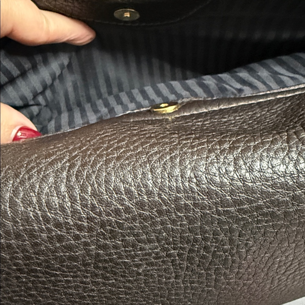 Coach Vintage Full Flap Leather Shoulder Bag - Picture 13 of 14